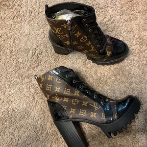 Custom platform booties